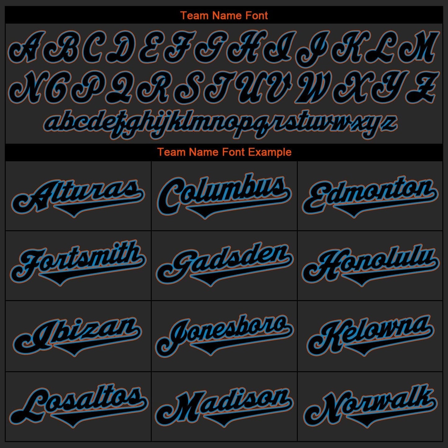 Custom Black Black-Light Blue Authentic Baseball Jersey baseball jersey product view 5