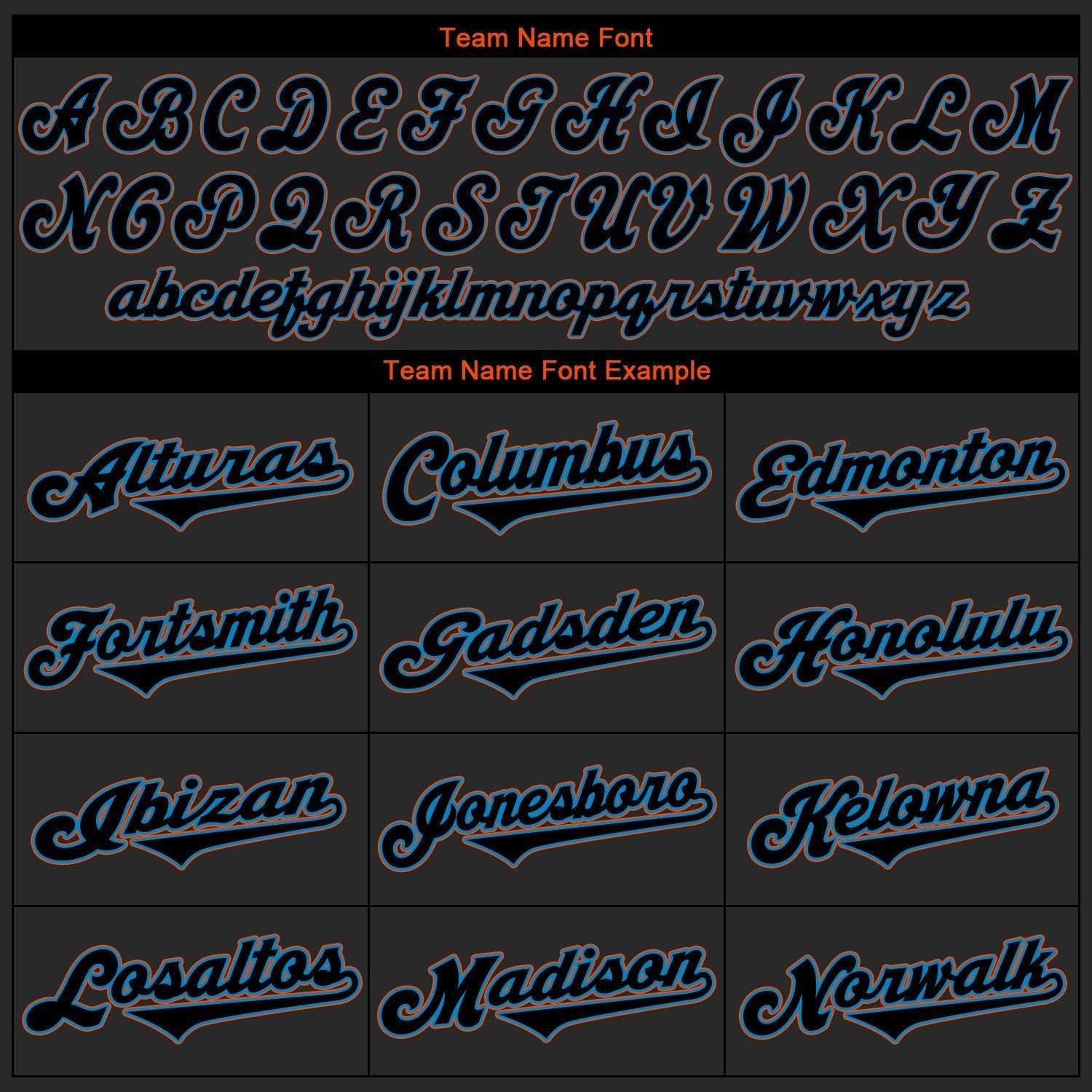 Custom Black Black-Light Blue Authentic Baseball Jersey baseball jersey product view 5
