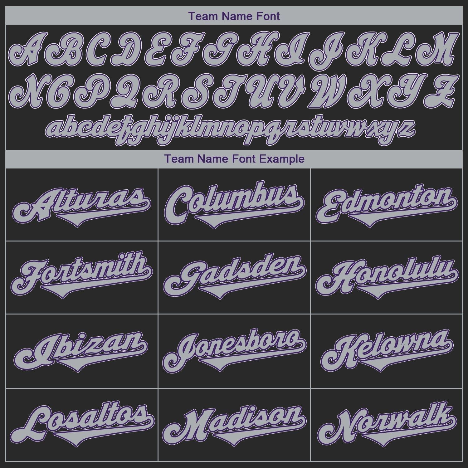 Custom Black Gray-Purple Authentic Baseball Jersey baseball jersey product view 5