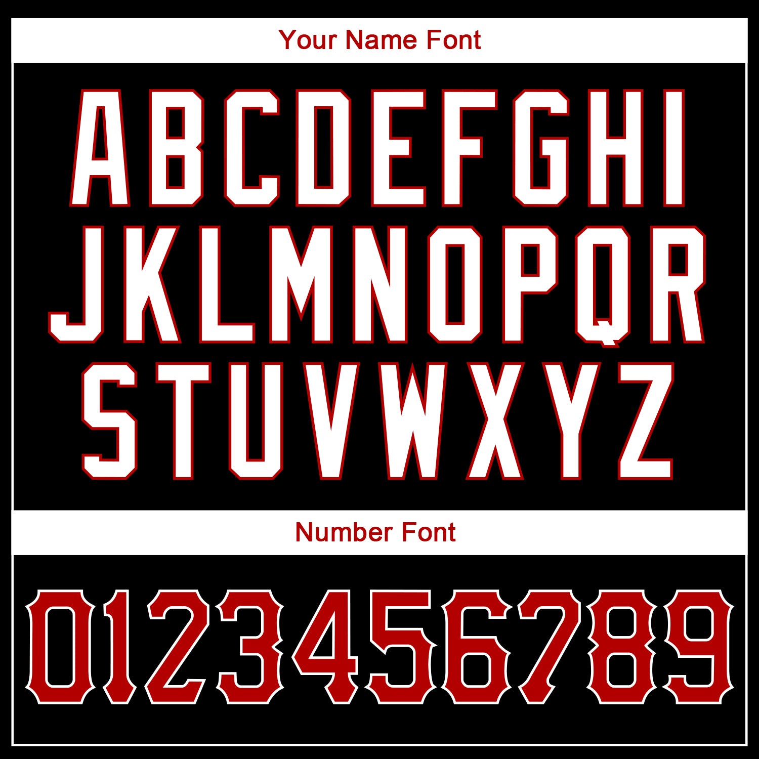 Custom Black Red-White Authentic Baseball Jersey baseball jersey product view 5