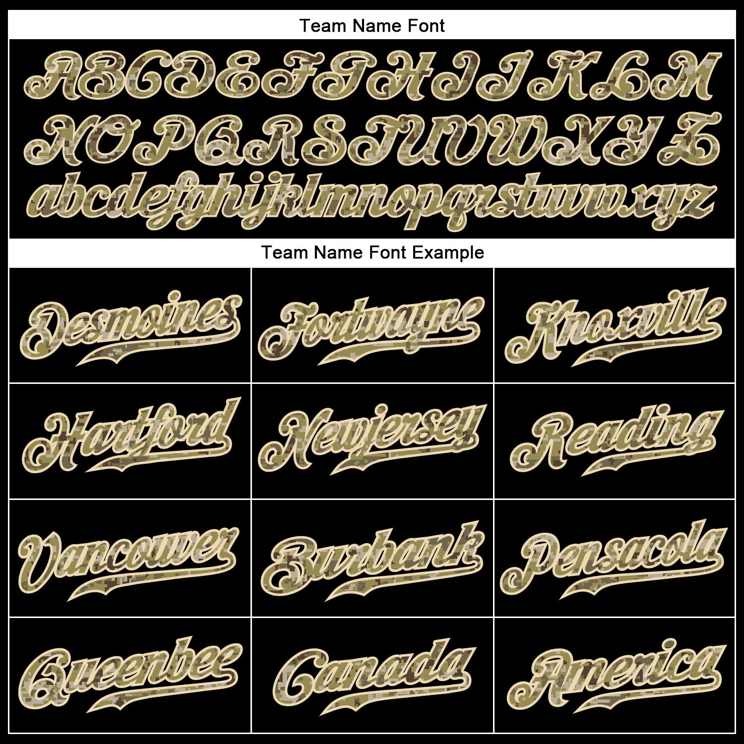 Custom Black Camo-City Cream Authentic Baseball Jersey baseball jersey product view 4