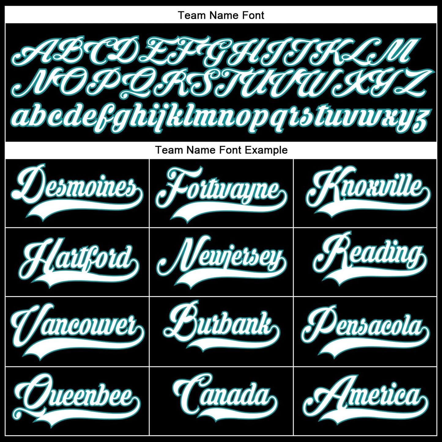 Custom Black Teal Pinstripe White-Teal Authentic Baseball Jersey baseball jersey product view 4