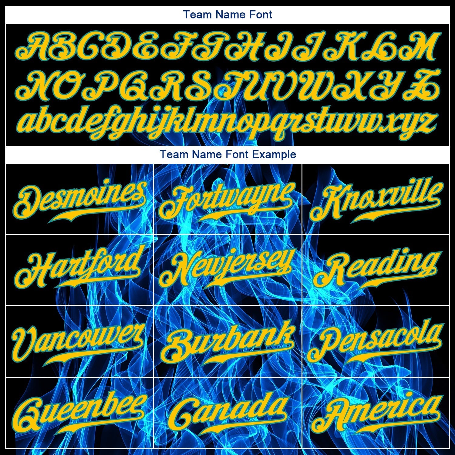 Custom Black Gold-Teal 3D Pattern Design Flame Authentic Baseball Jersey baseball jersey product view 4