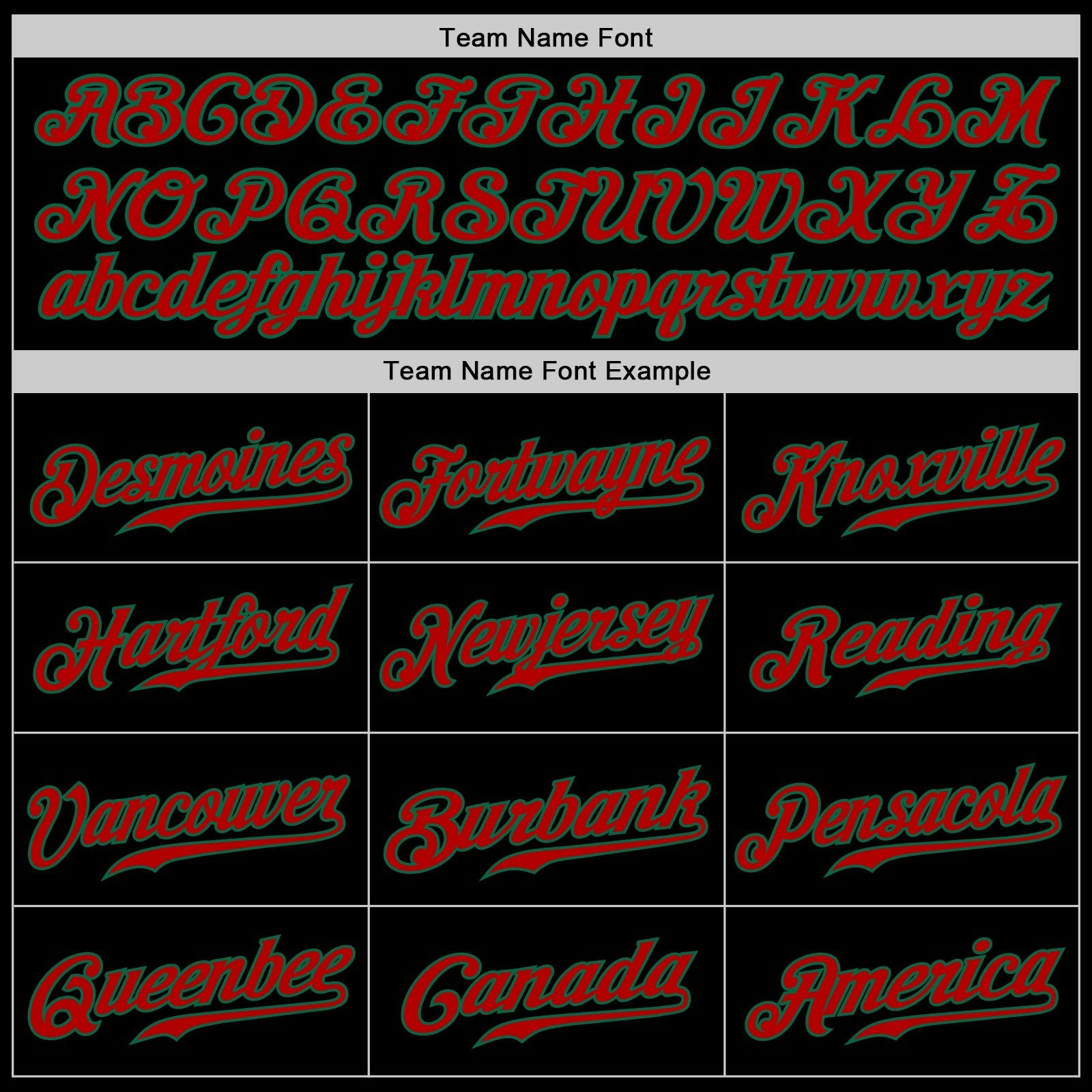 Custom Black Red-Kelly Green Authentic Baseball Jersey baseball jersey product view 5
