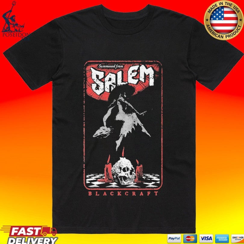 Blackcraftcult Summoned From Salem T-shirt Unisex T-shirt, Sweatshirt, Hoodie, Long Sleeve Tee - T-Shirt, Sweatshirt, Hoodie