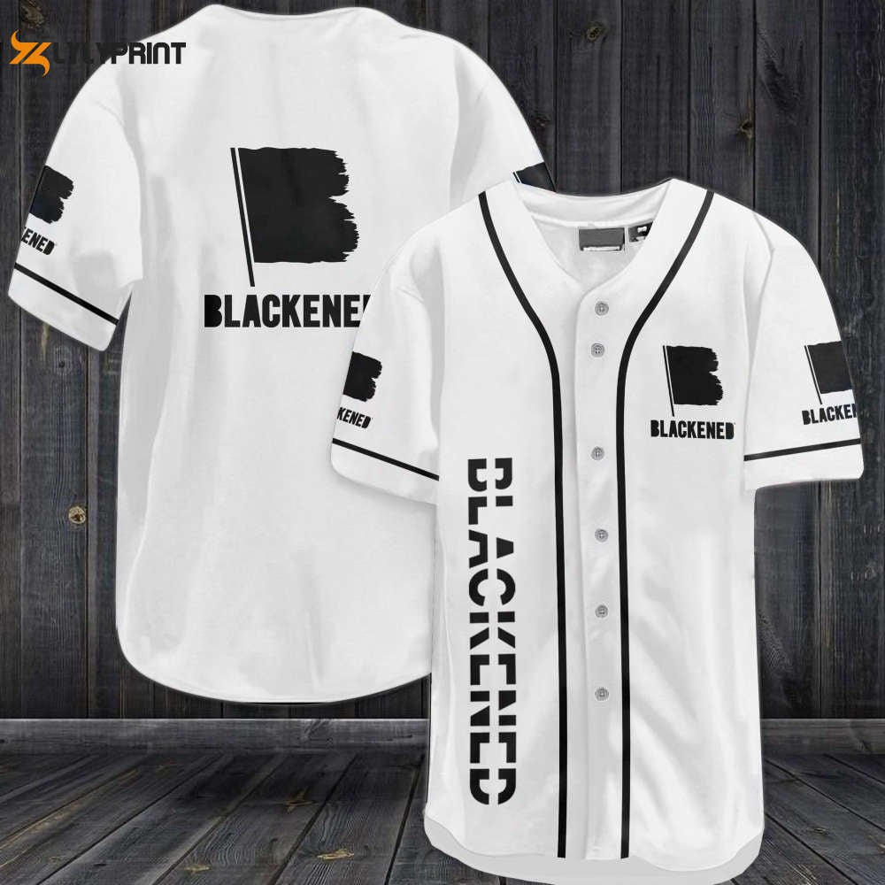 Blackened American Whiskey Baseball Jersey - lylyprint.com baseball jersey product view 1