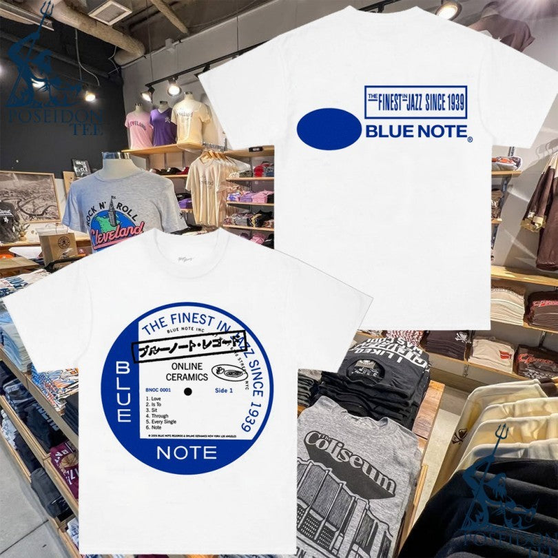 Blue Note Center Label The Finest In Jazz Since 1939 T-shirt Unisex T-shirt, Sweatshirt, Hoodie, Long Sleeve Tee - T-Shirt, Sweatshirt, Hoodie