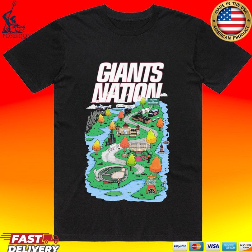 Bobby Skinner Giants Nation T-shirt Unisex T-shirt, Sweatshirt, Hoodie, Long Sleeve Tee - T-Shirt, Sweatshirt, Hoodie