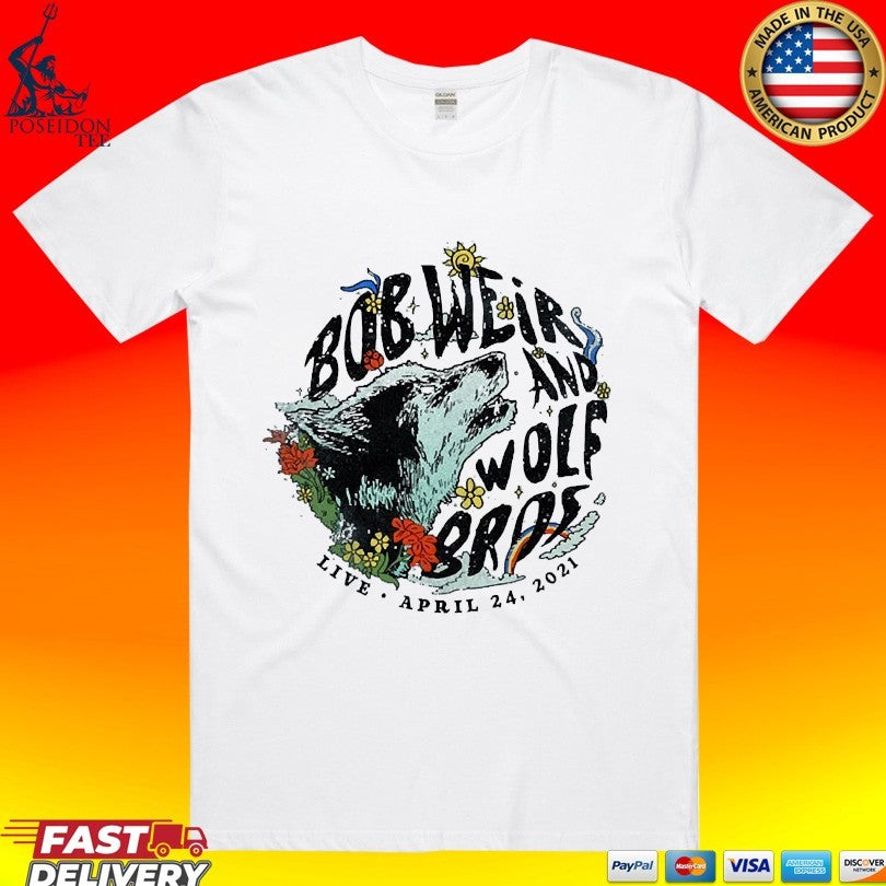 Bobby Weir And Wolf Bros Spring Growth T-shirt Unisex T-shirt, Sweatshirt, Hoodie, Long Sleeve Tee - T-Shirt, Sweatshirt, Hoodie