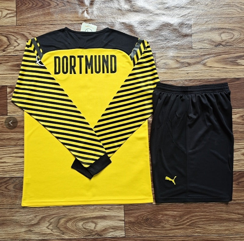borussia dortmund 21-22 Long Sleeve 1 Style 1 Soccer Jersey sports jersey product view 1