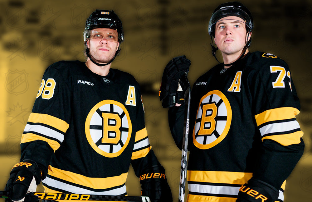 boston-bruins-new-uniforms-2025-26-sportslogosnet Hockey Jersey hockey jersey product view 1