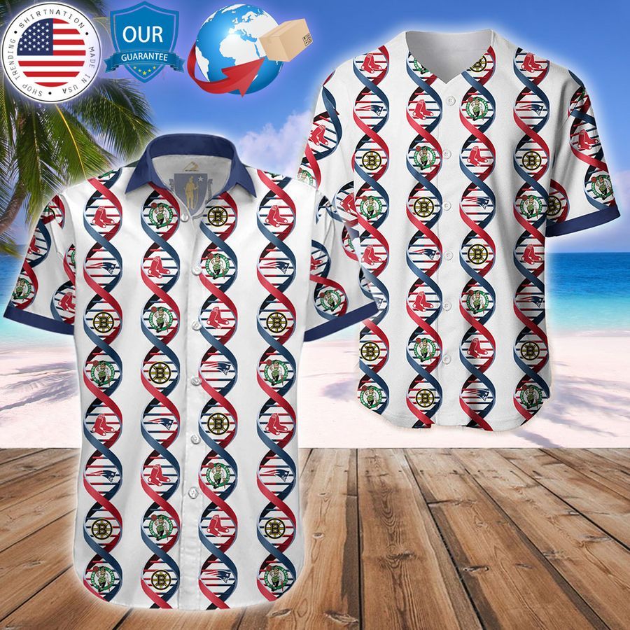 BEST Boston Celtics DNA Hawaiian Shirt, Baseball jersey baseball jersey product view 1