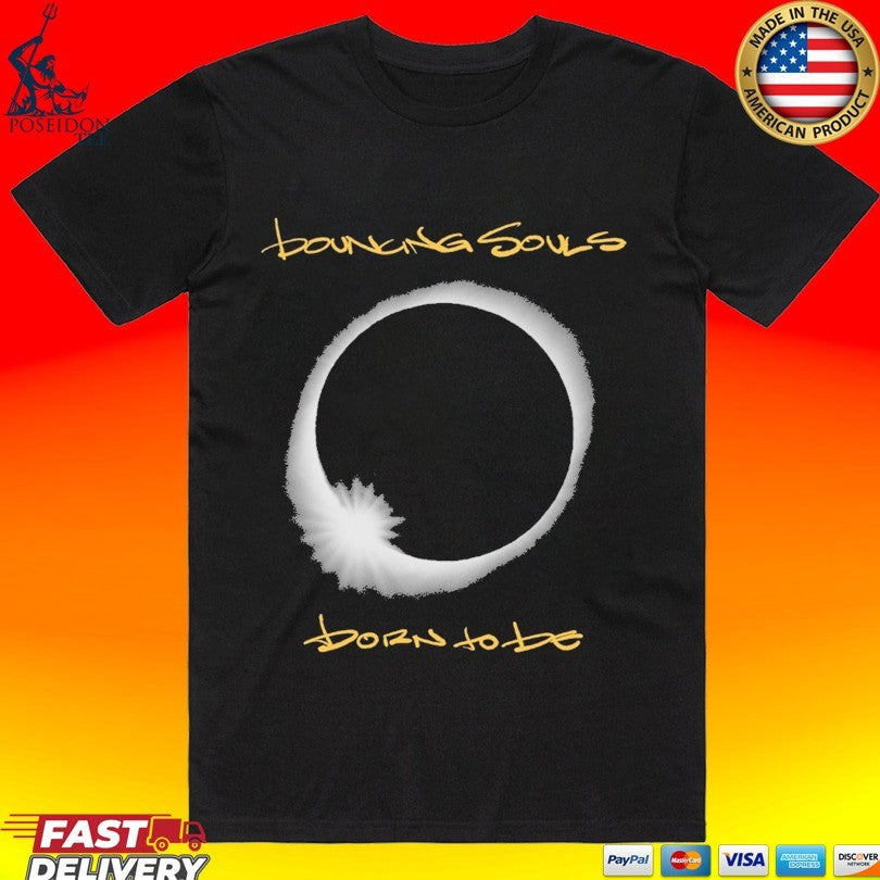 Bouncing Souls Born To Be Album Cover T-shirt Unisex T-shirt, Sweatshirt, Hoodie, Long Sleeve Tee - T-Shirt, Sweatshirt, Hoodie