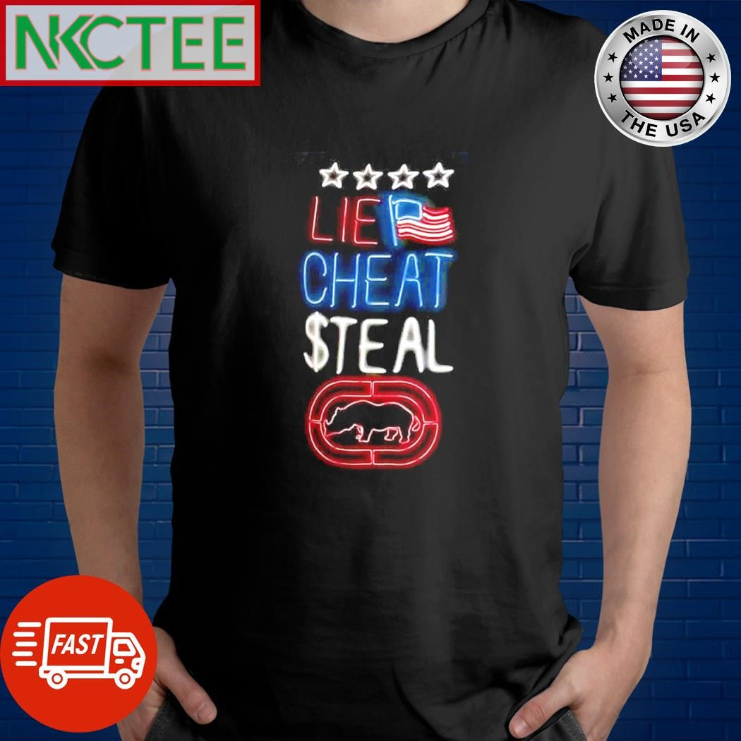 Lie cheat $teal shirt Unisex T-shirt, Sweatshirt, Hoodie, Long Sleeve Tee - T-Shirt, Sweatshirt, Hoodie