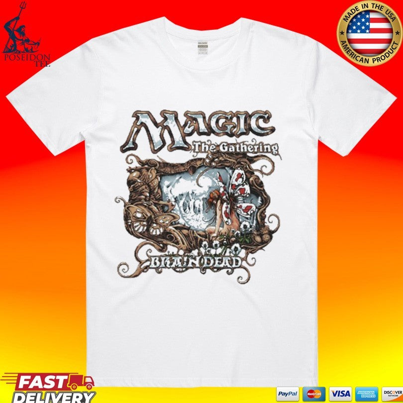 Brain Dead Magic The Gathering T-shirt Unisex T-shirt, Sweatshirt, Hoodie, Long Sleeve Tee - T-Shirt, Sweatshirt, Hoodie