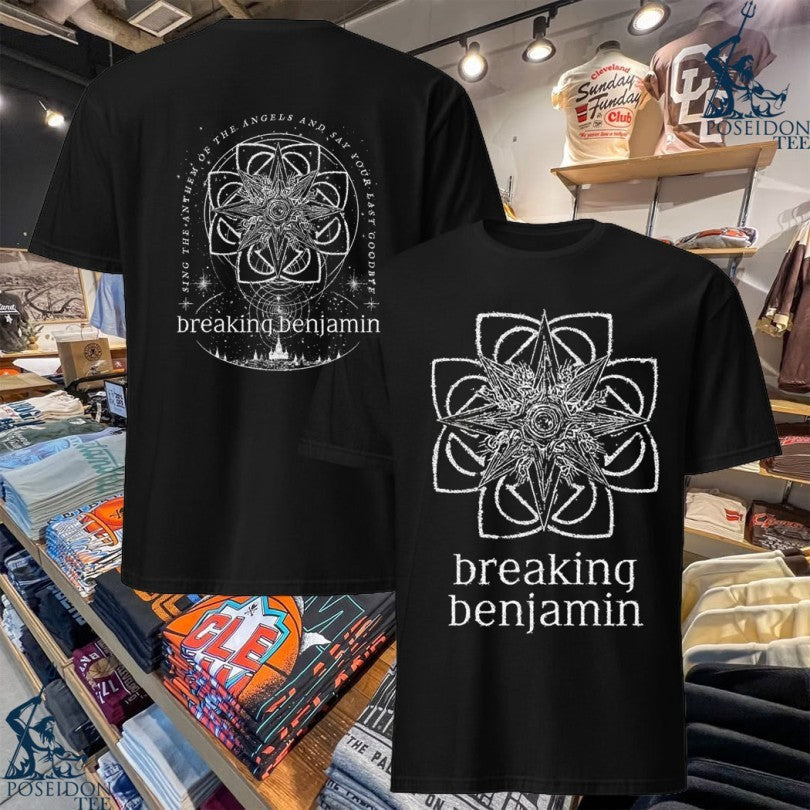 Breaking Benjamin Anthem Of The Angels T-shirt Unisex T-shirt, Sweatshirt, Hoodie, Long Sleeve Tee - T-Shirt, Sweatshirt, Hoodie
