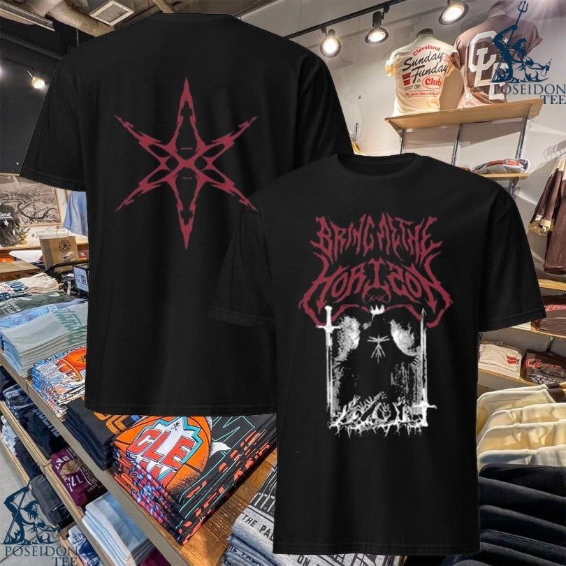 Bring Me The Horizon Red Hex T-shirt Unisex T-shirt, Sweatshirt, Hoodie, Long Sleeve Tee - T-Shirt, Sweatshirt, Hoodie