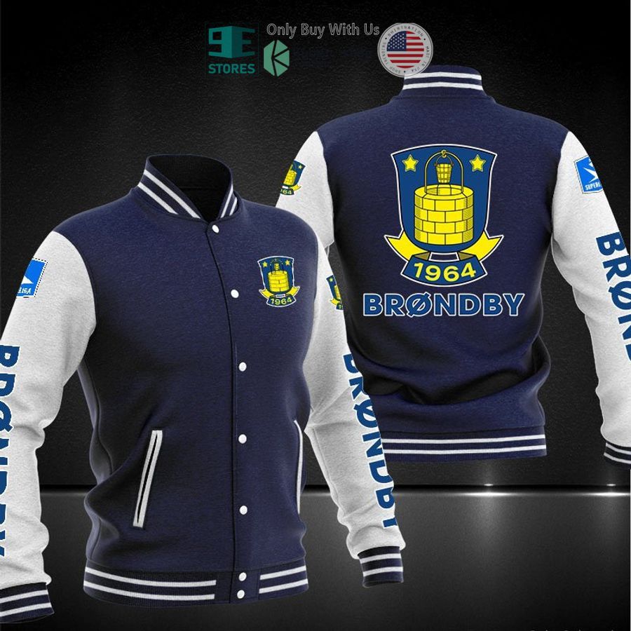 BEST Brondby IF Baseball Jacket baseball jersey product view 1