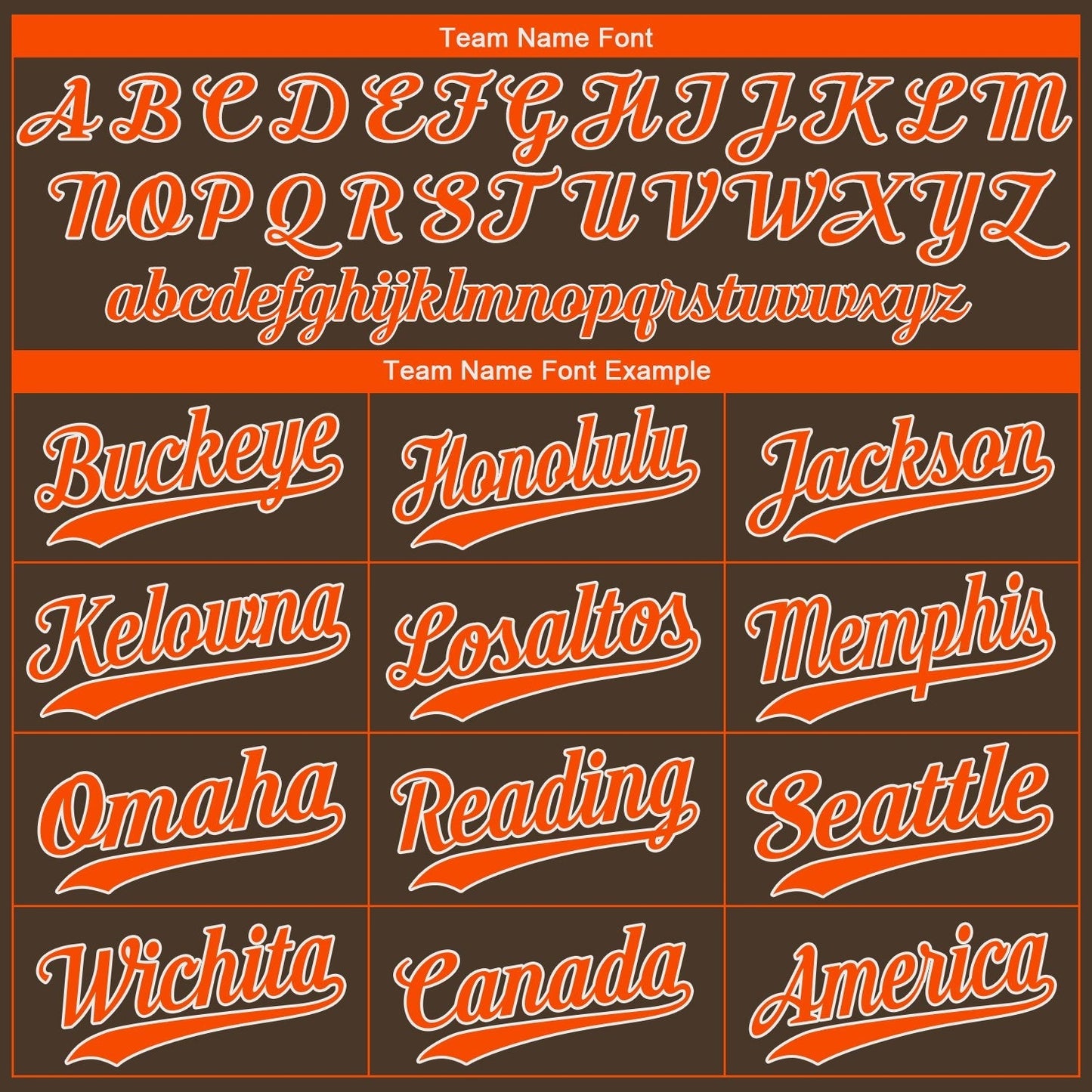 Custom Brown Orange-White Authentic Baseball Jersey baseball jersey product view 5