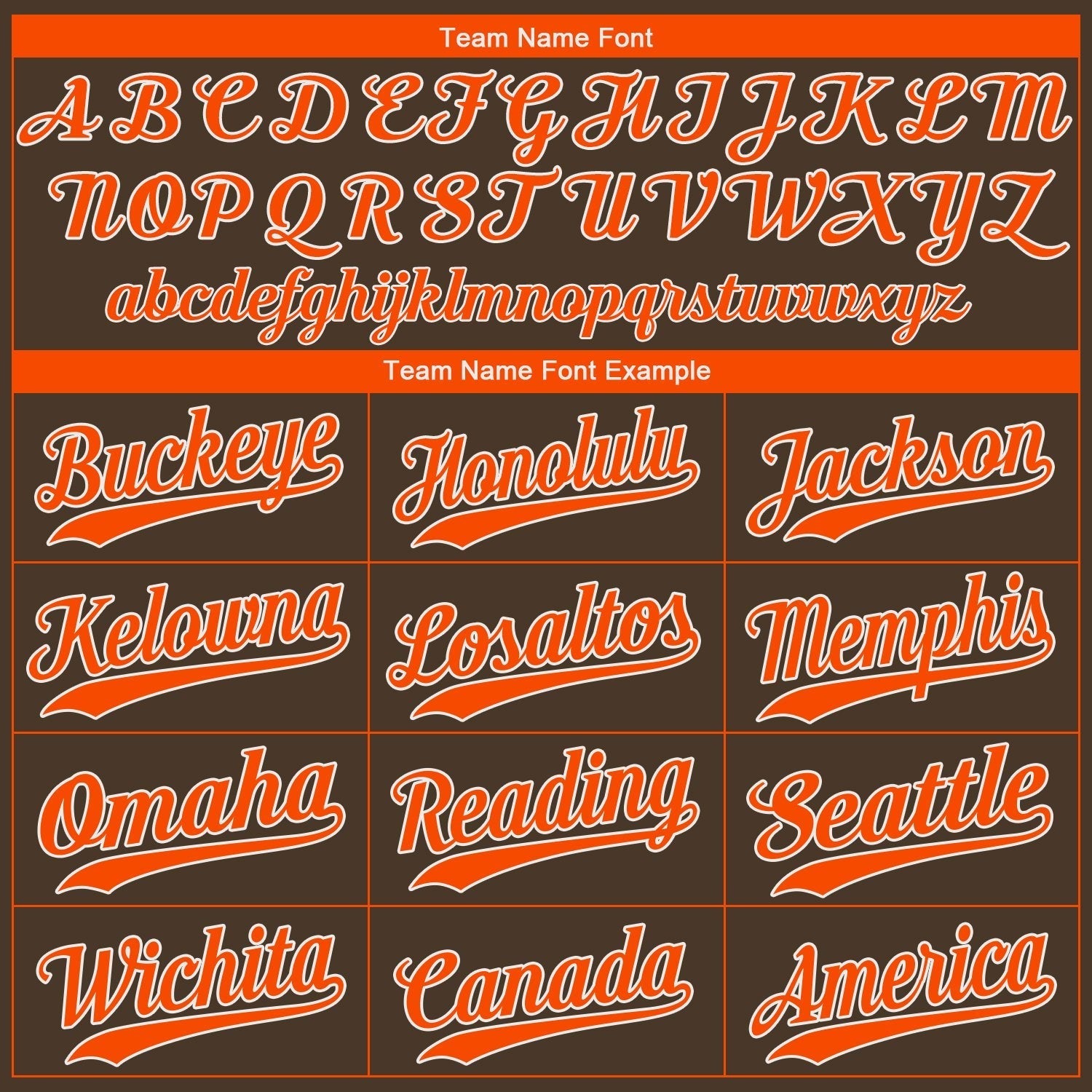 Custom Brown Orange-White Authentic Baseball Jersey baseball jersey product view 5