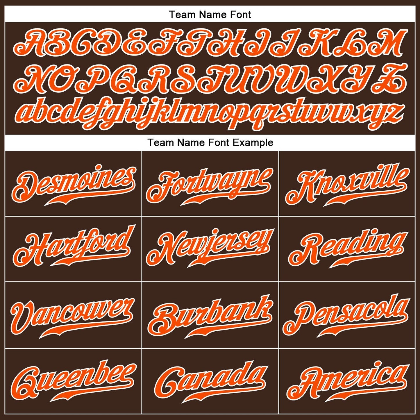 Custom Brown White Pinstripe Orange-White Authentic Baseball Jersey baseball jersey product view 4