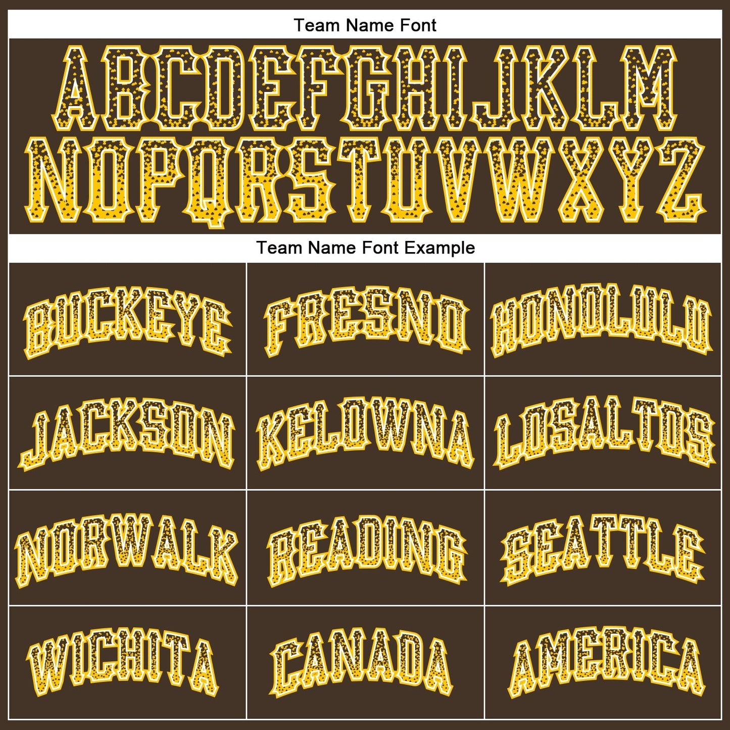 Custom Brown Gold-White Authentic Drift Fashion Baseball Jersey baseball jersey product view 4
