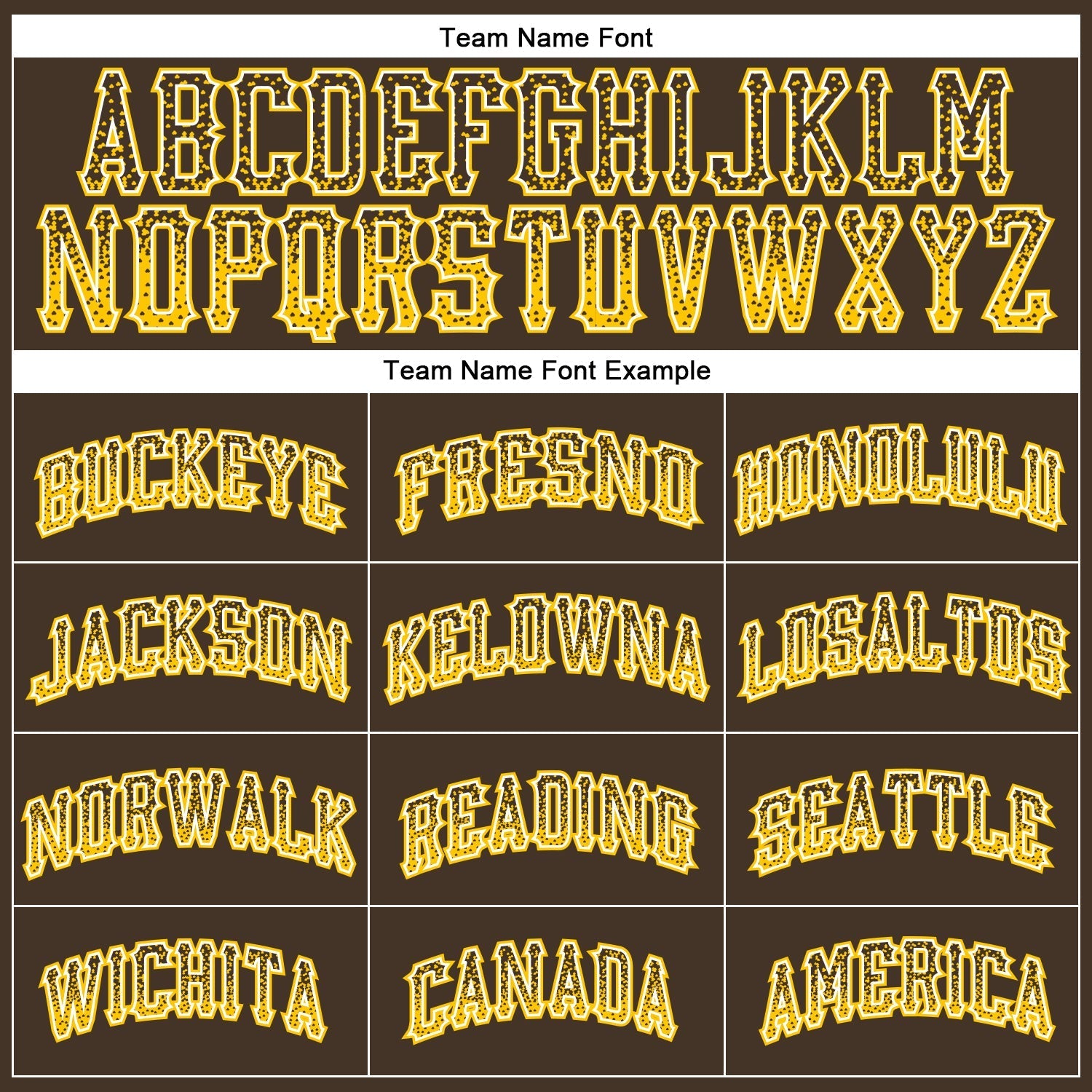 Custom Brown Gold-White Authentic Drift Fashion Baseball Jersey baseball jersey product view 4