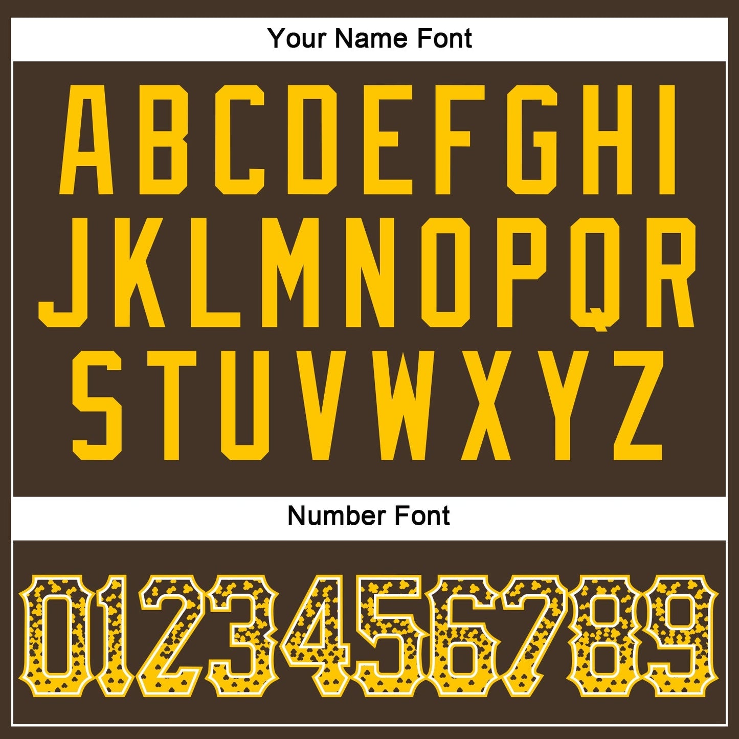 Custom Brown Gold-White Authentic Drift Fashion Baseball Jersey baseball jersey product view 5