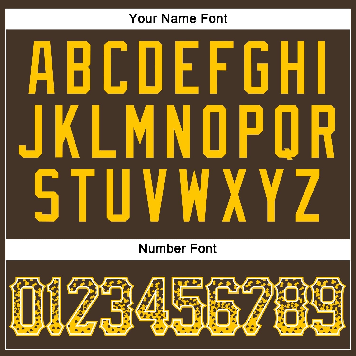Custom Brown Gold-White Authentic Drift Fashion Baseball Jersey baseball jersey product view 5