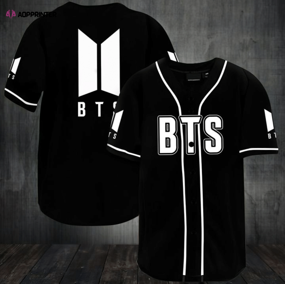 BTS BT21 Bangtan Army 5K113 Baseball Jersey: Stylish & Authentic Merchandise - Aopprinter baseball jersey product view 1