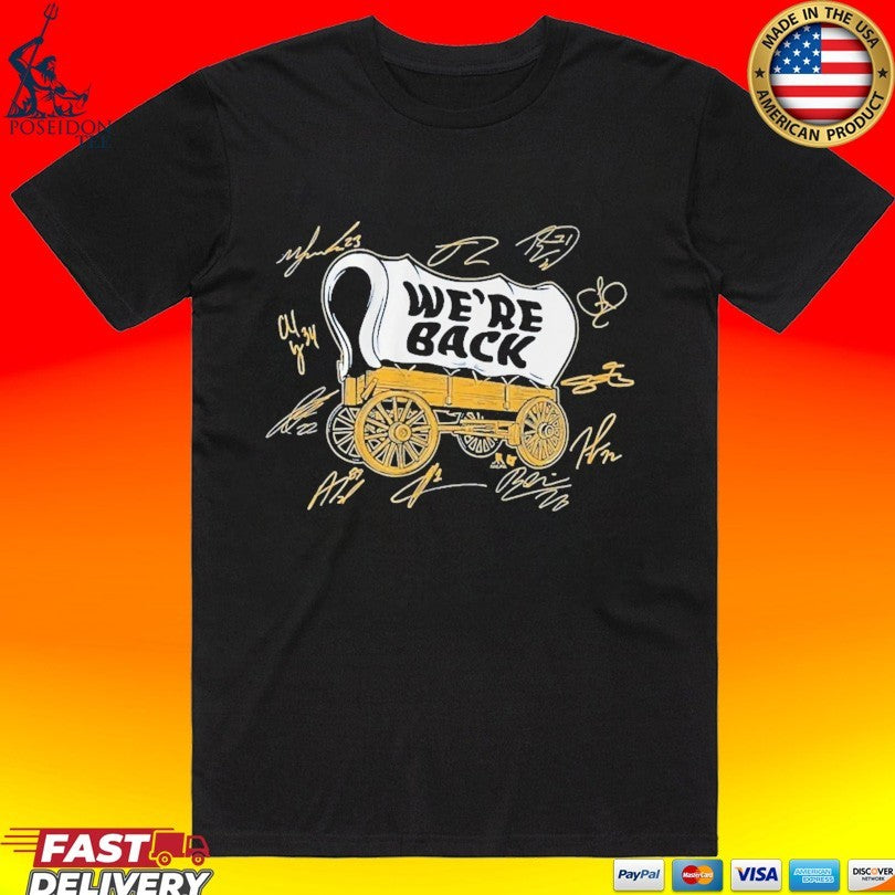 Buffalo Hockey Wagon Were Back T-shirt Unisex T-shirt, Sweatshirt, Hoodie, Long Sleeve Tee - T-Shirt, Sweatshirt, Hoodie