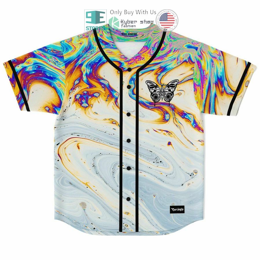 BEST Butterfly Wreckno Baseball Jersey baseball jersey product view 1