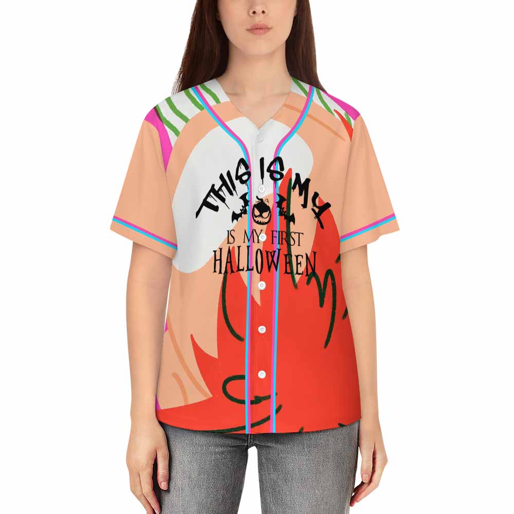 Women Baseball Jersey(All-Over Printing) S - 4XL From $ 7.67 baseball jersey product view 1