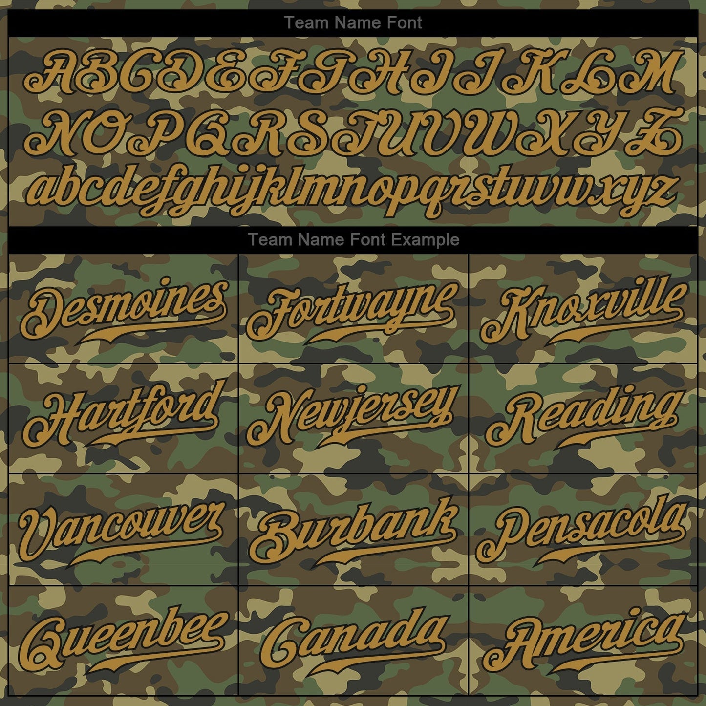 Custom Camo Old Gold-Black Authentic Salute To Service Baseball Jersey baseball jersey product view 4