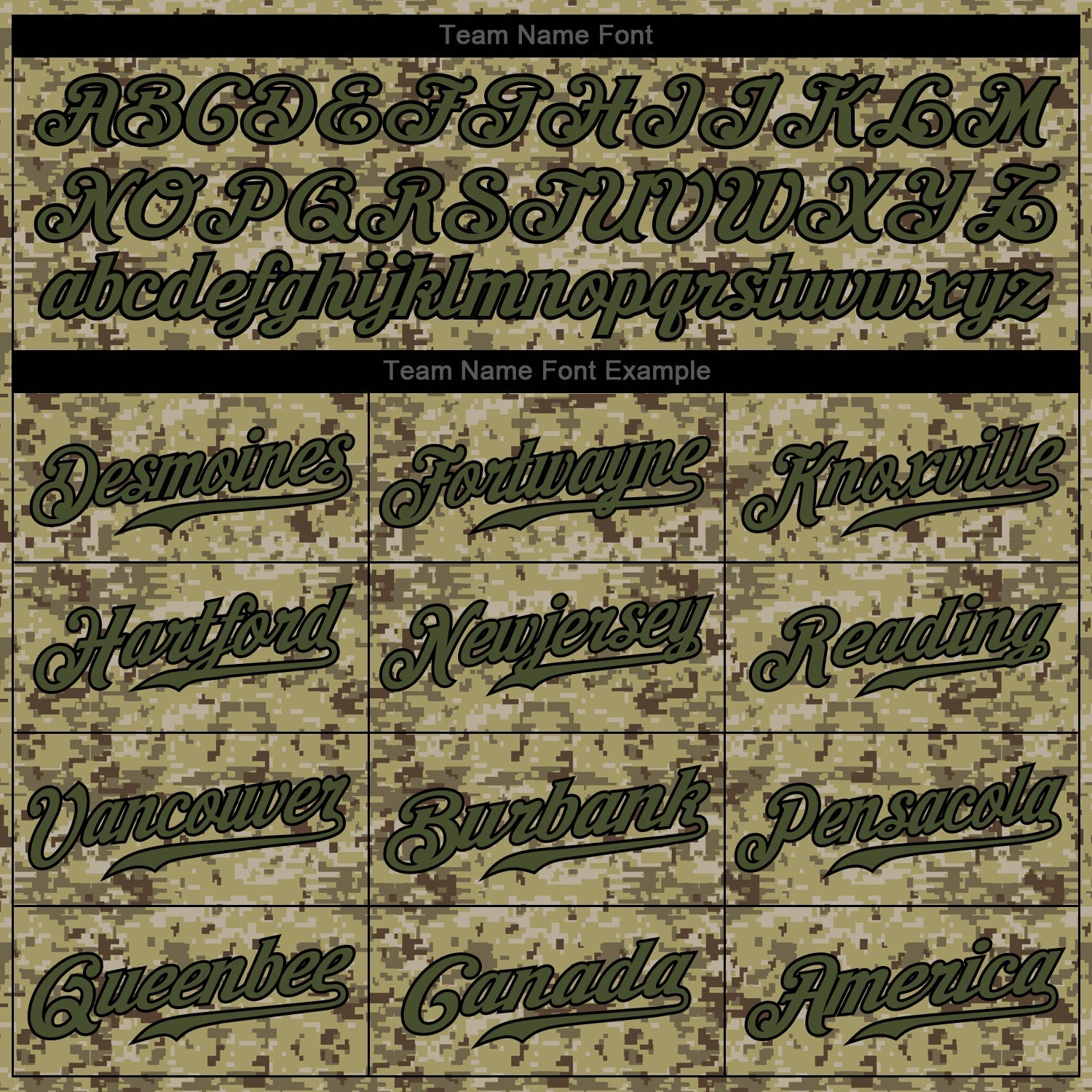 Custom Camo Olive-Black Authentic Salute To Service Baseball Jersey baseball jersey product view 4