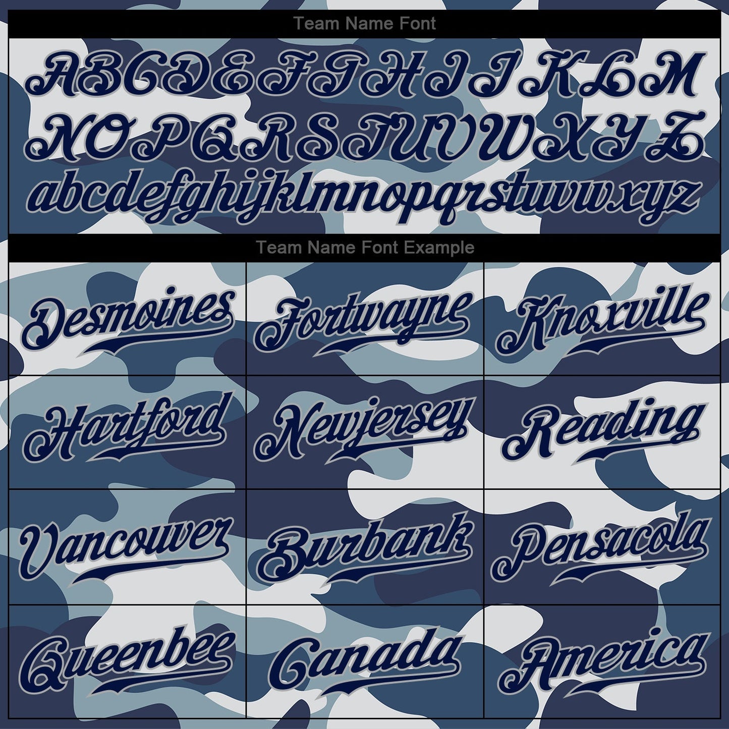 Custom Camo Navy-Gray Authentic Salute To Service Baseball Jersey baseball jersey product view 4