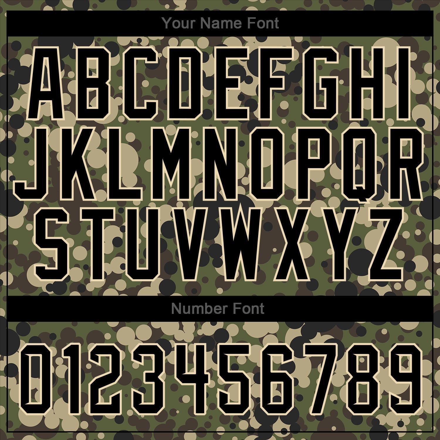 Custom Camo Black-Cream Authentic Salute To Service Baseball Jersey baseball jersey product view 5