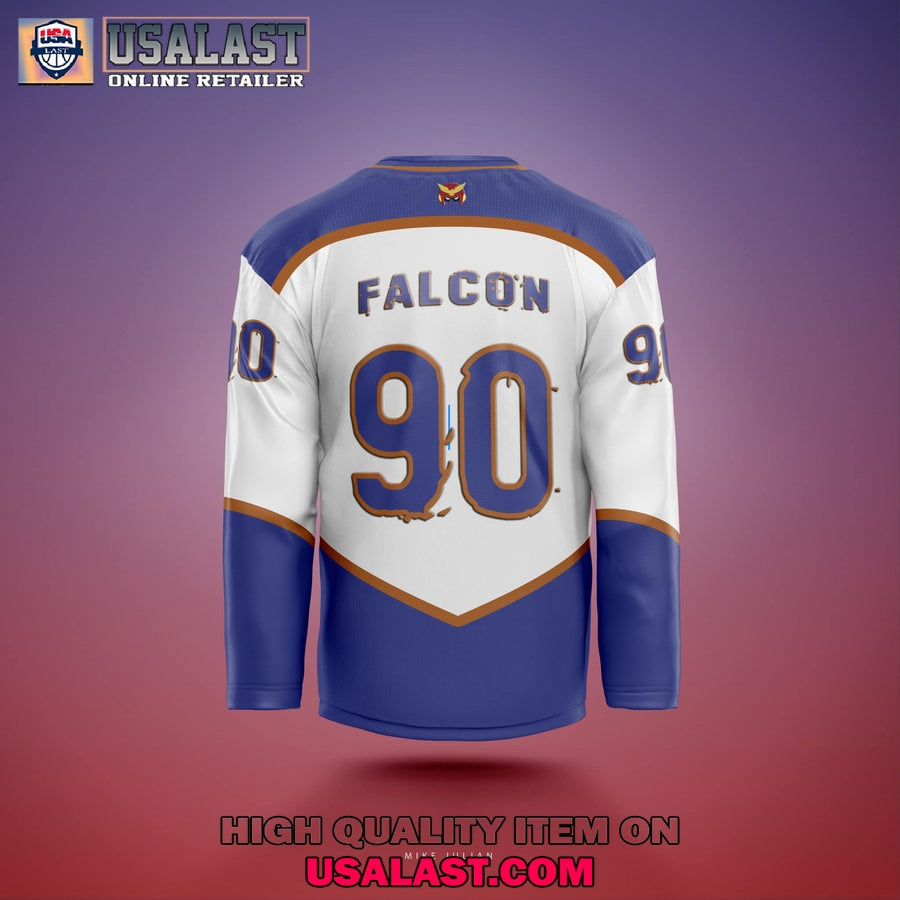 Captain Falcon F-Zero Custom Hockey Jersey hockey jersey product view 5
