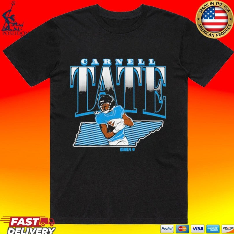 Carnell Tate State Star Remix T-shirt Unisex T-shirt, Sweatshirt, Hoodie, Long Sleeve Tee - T-Shirt, Sweatshirt, Hoodie
