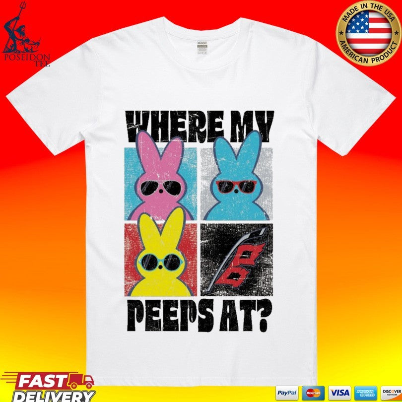 Carolina Pro Where My Peeps At T-shirt Unisex T-shirt, Sweatshirt, Hoodie, Long Sleeve Tee - T-Shirt, Sweatshirt, Hoodie