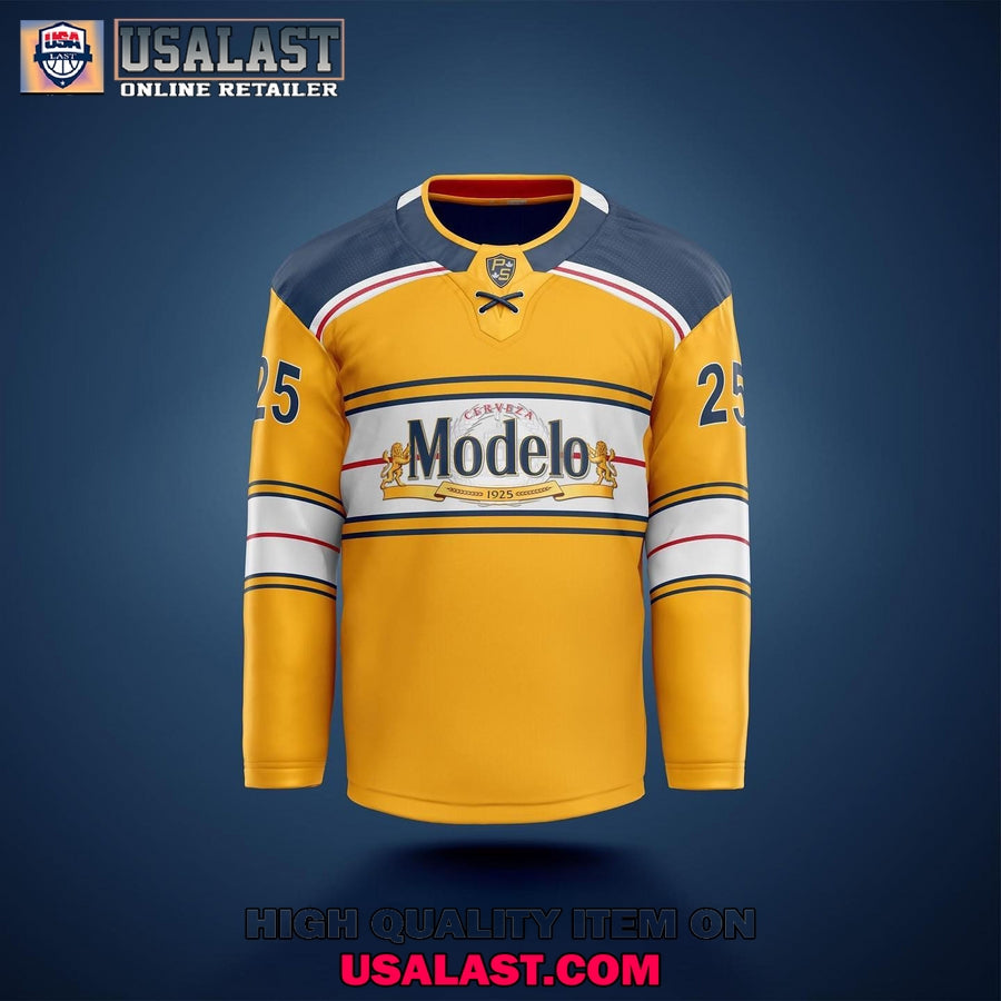Casa Modelo Beer Custom Hockey Jersey hockey jersey product view 1