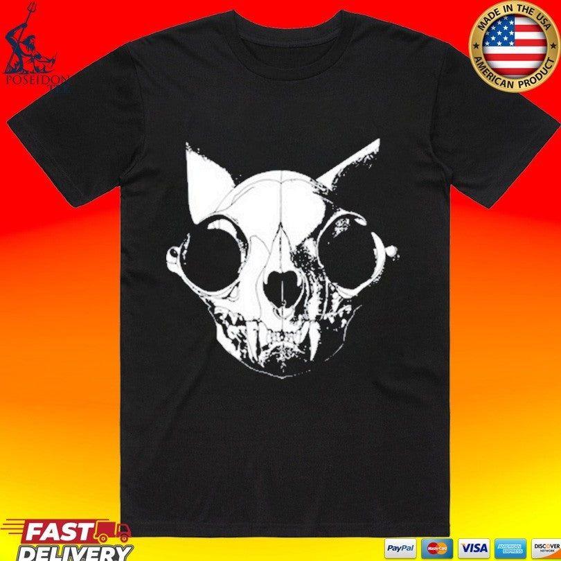 Cat Skull Logo Heavyweight T-shirt Unisex T-shirt, Sweatshirt, Hoodie, Long Sleeve Tee - T-Shirt, Sweatshirt, Hoodie