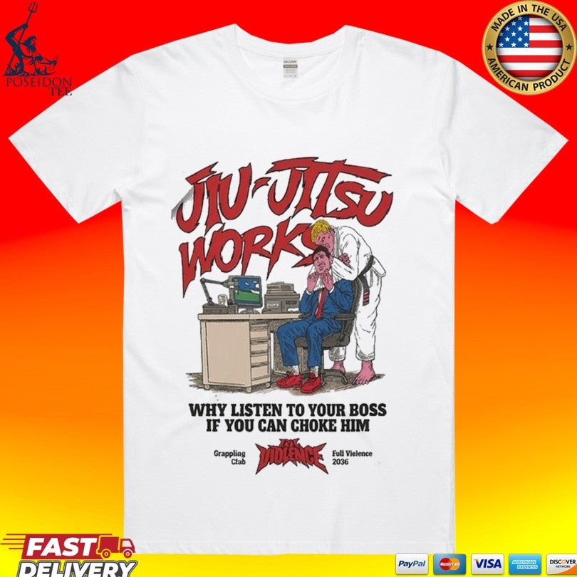 Charles Oliveira Jiujitsu Works T-shirt Unisex T-shirt, Sweatshirt, Hoodie, Long Sleeve Tee - T-Shirt, Sweatshirt, Hoodie