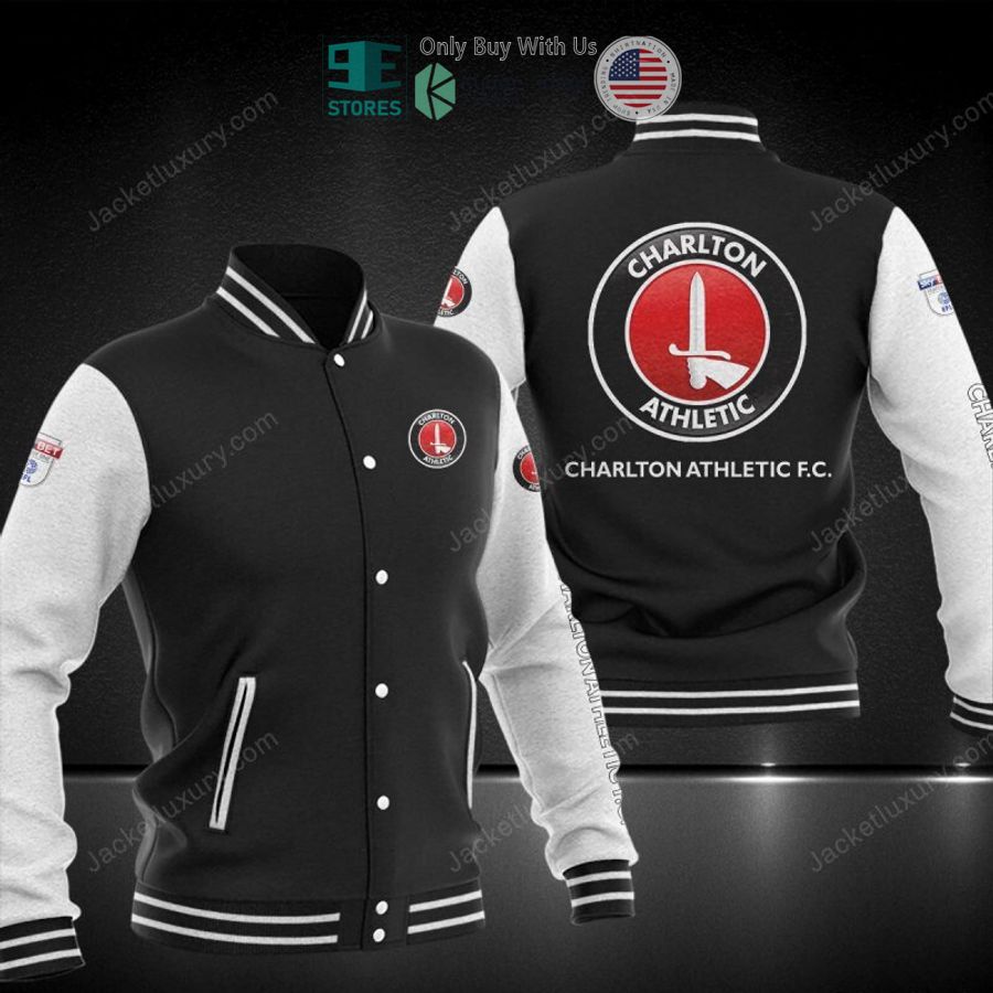 BEST Charlton Athletic F.C Baseball Jacket baseball jersey product view 1