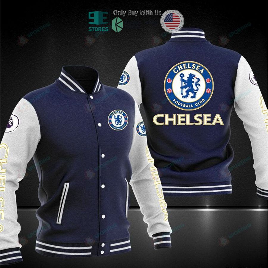 BEST Chelsea F.C. Baseball Jacket baseball jersey product view 1