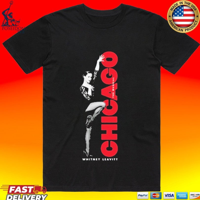 Chicago Whitney Leavitt T-shirt Unisex T-shirt, Sweatshirt, Hoodie, Long Sleeve Tee - T-Shirt, Sweatshirt, Hoodie