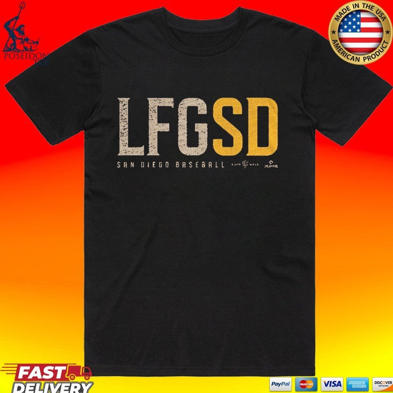CJ Abrams LFGSD San Siego Parders T-shirt Unisex T-shirt, Sweatshirt, Hoodie, Long Sleeve Tee - T-Shirt, Sweatshirt, Hoodie