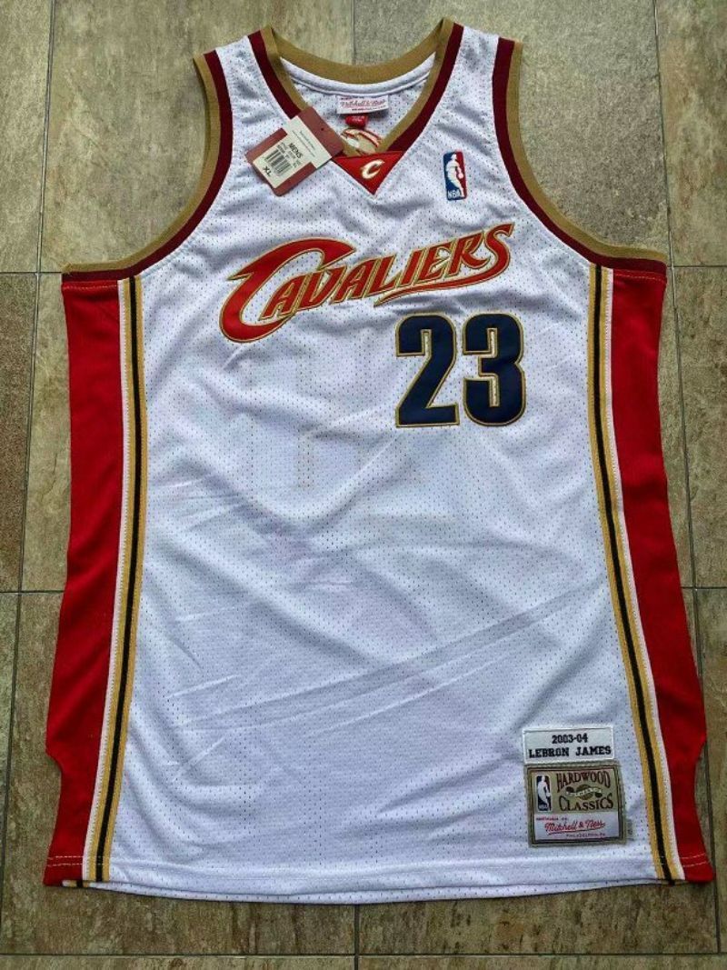 cleveland cavaliers #23 james authentic jersey white Style 9 Basketball Jersey basketball jersey product view 1
