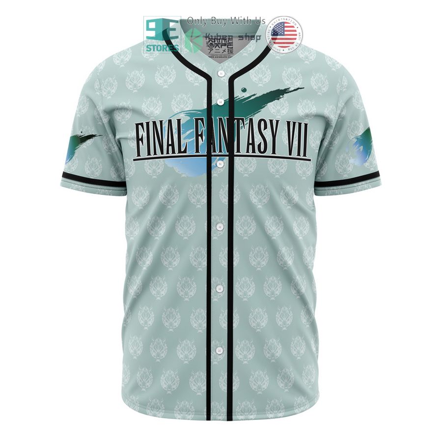 BEST Cloud Strife Final Fantasy VII Baseball Jersey baseball jersey product view 1