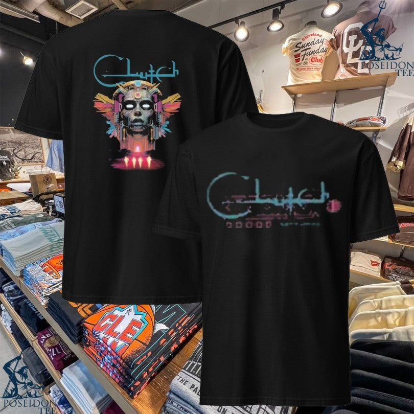Clutch Earth Rocker T-shirt Unisex T-shirt, Sweatshirt, Hoodie, Long Sleeve Tee - T-Shirt, Sweatshirt, Hoodie